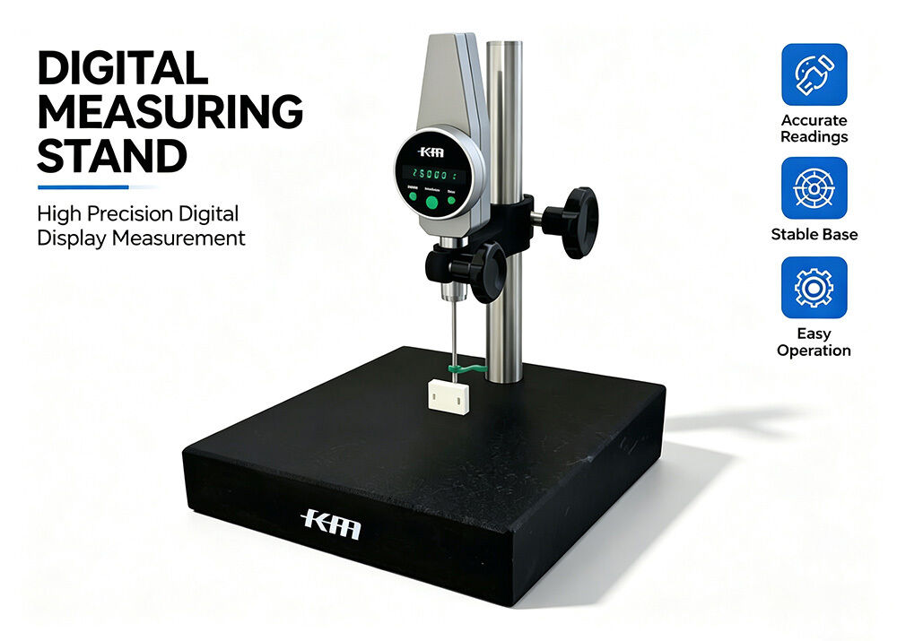 0-50mm Granite Base Digital Height Gauge High Precision Mold Parts Dimension Height Thickness Depth Measuring Tool