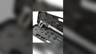 0-150mm/0-6'' デジタル外径溝ノギス、外径 Gr 用円筒測定子付き