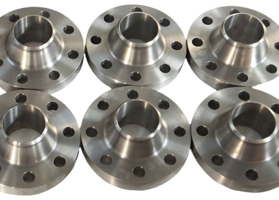 N5 Technics Premium Titanium Weld Neck Flange for High-Pressure Applications