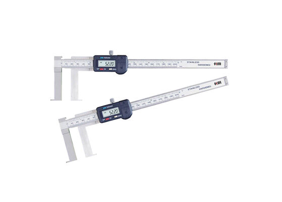 14-150mm/0.6-6" Blade Tip Digital Internal Groove Caliper for Precision Narrow Grooves
